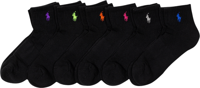 Women's 6-Pk. Cushion Quarter Socks
