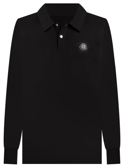 Moncler Long Sleeve Polo Shirt | Bloomingdale's Moncler Long Sleeve Polo Shirt | Bloomingdale's