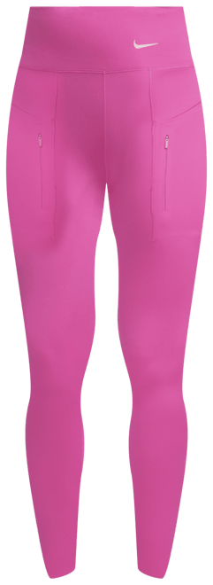 Nike Go Women's Firm-Support Mid-Rise 7/8 Leggings with Pockets. Nike PT