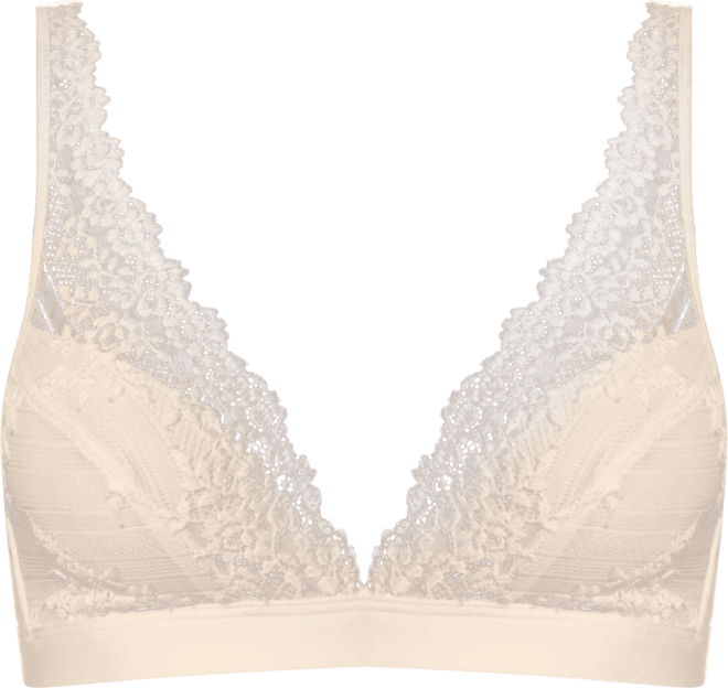 Unpadded Soft Lace Cup Bra Oasi Leilieve Italy