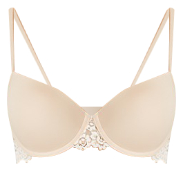 Wacoal Women's Petite Embrace Lace Push Up Bra,Naturally Nude,32AA