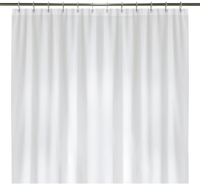 72" W x 78" H 8G Peva Extra Heavy Weight Shower Liner