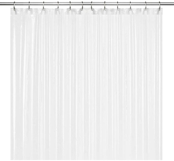 72" W x 78" H 8G Peva Extra Heavy Weight Shower Liner