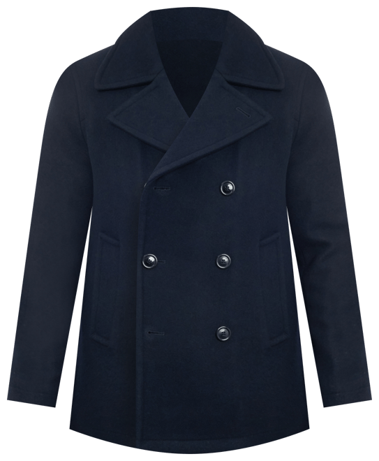 London on sale Fog peacoat Mens jacket