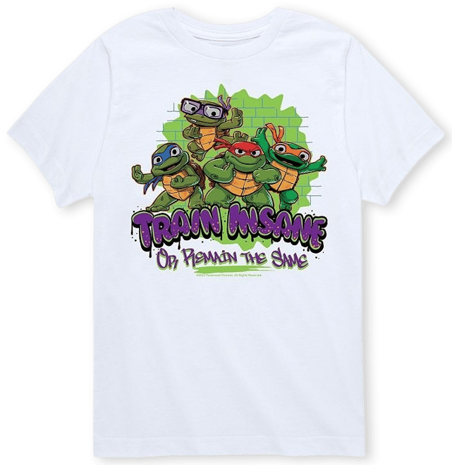 Teenage Mutant Ninja Turtles: Mutant Mayhem - Movie Logo - Men's Short Sleeve Graphic T-Shirt, Size: Medium, Green