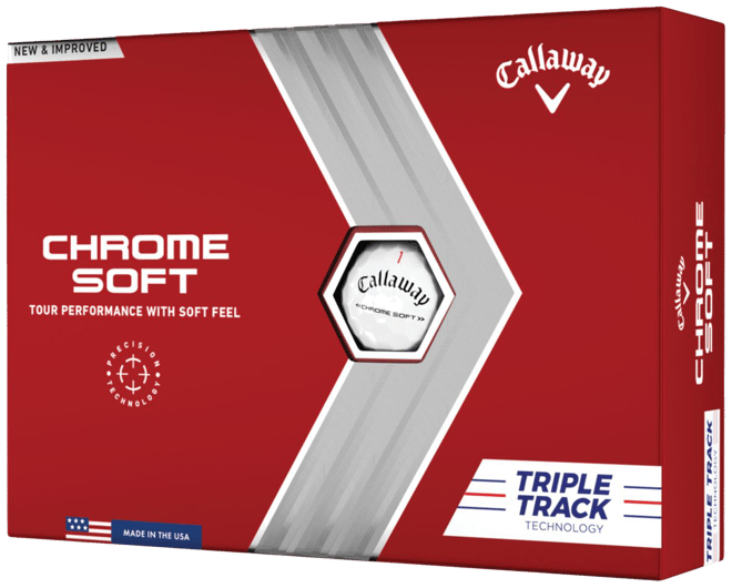 Callaway 2022 Chrome Soft Triple Track Golf Balls | Dick's