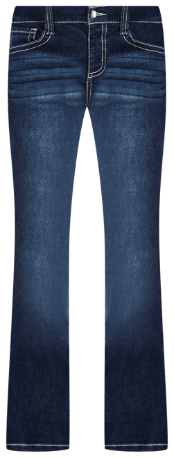 star-embellished denim jeans