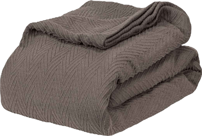Chevron All Season Cotton Blanket, King