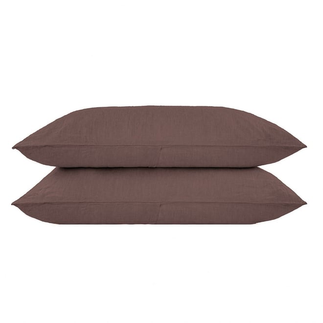 100% French Linen Pillowcase Set