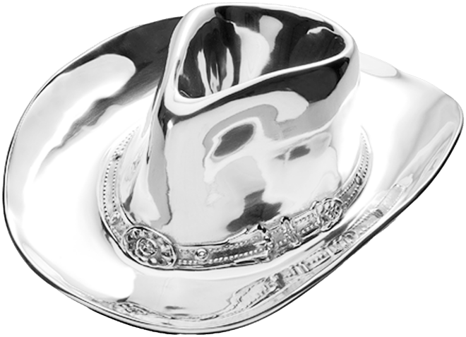 Serveware, Cowboy Hat Chip and Dip