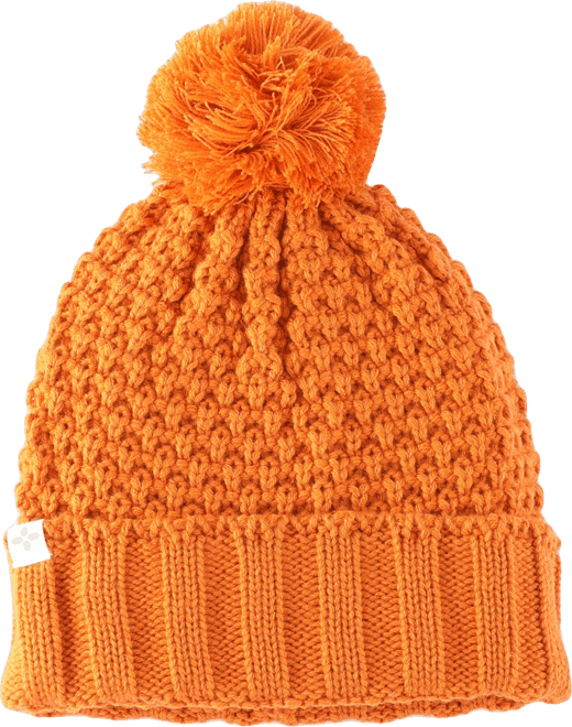 Men's Textured-Knit Cuffed Pom-Pom Beanies, Created for Macy's