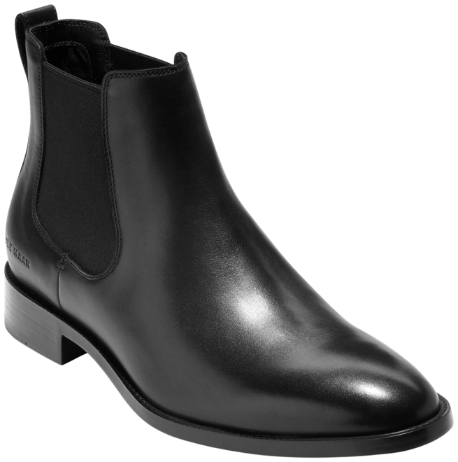 Cole Haan Men s Hawthorne Leather Pull On Chelsea Boots Macy s