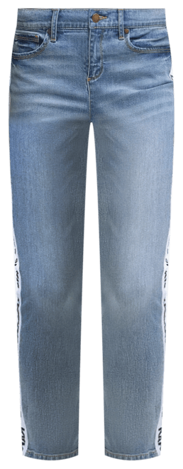 Women's Contrast Logo Taping Jeans