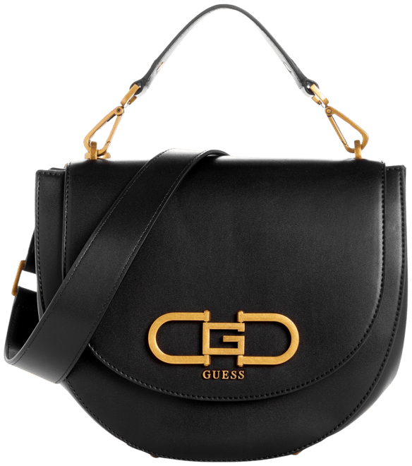 Lynda Mini Chain Guess Women's Crossbody Bag - Black