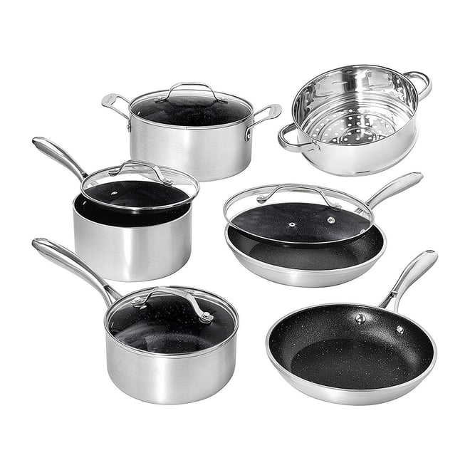 Henckels Clad Alliance 10-pc, Pots and pans set