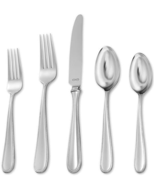 Vera Wang Wedgwood Flatware 18/10, Infinity 5 Piece Place Vera Wang Wedgwood Flatware 18/10, Infinity 5 Piece Place
