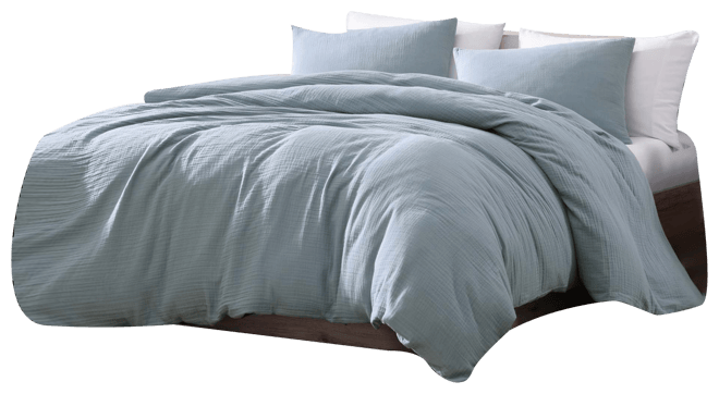 Devin Gauze 4-Pc. Comforter Set, Queen