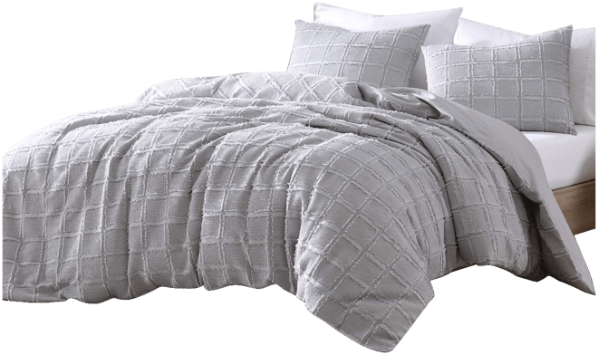 Jadan Clip Waffle 4-Pc. Comforter Set, King