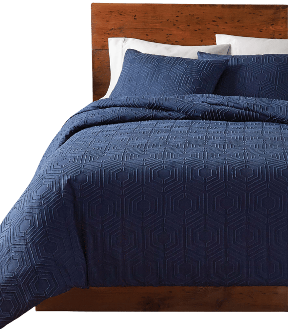 Shay 3 Piece Comforter Set, Queen