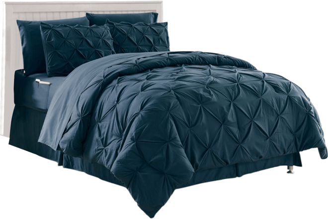 Pintuck 8-Pc. Comforter Set, King/California King