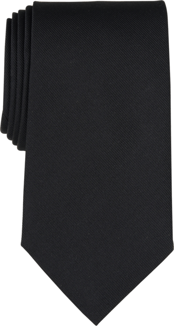 B by  Men's Repp Solid Silk Ties