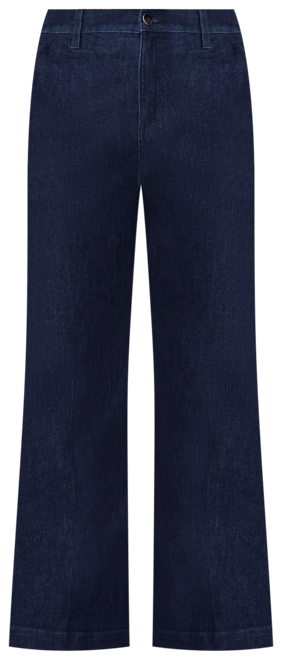 High Rise Trouser Jeans in Classic Rinse Wash