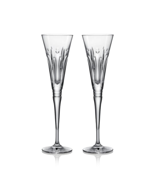 Waterford Lismore Wedding Champagne Flutes - Set of 2