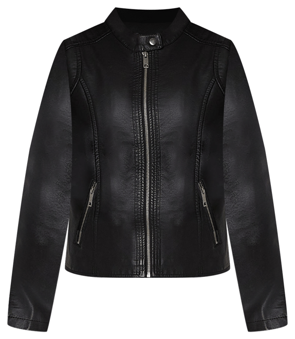 A.n.a Faux Leather hotsell Black Women's Motorcycle short Jacket size M