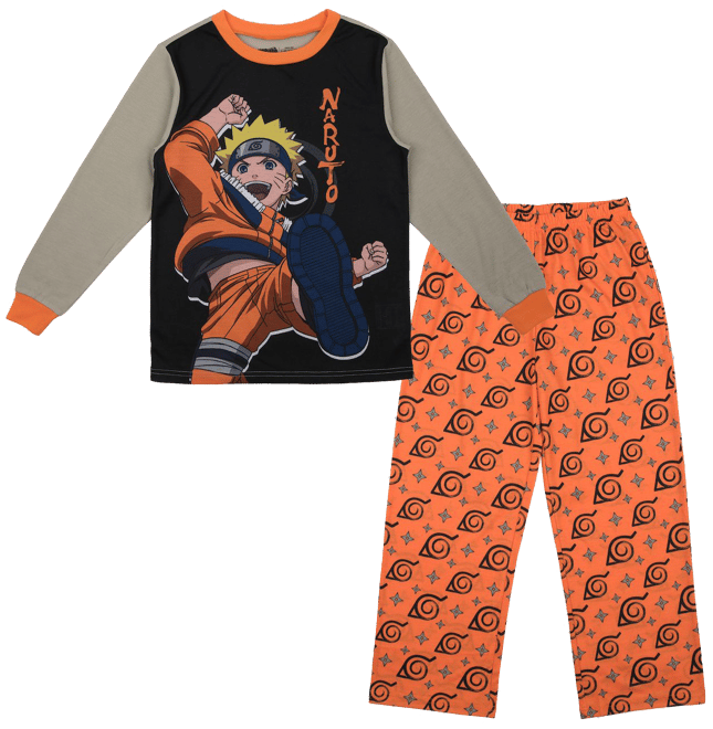 Boys 8 20 Naruto Pajama Top Pajama Pants Set