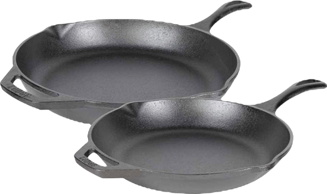 Chef Collection 2 Piece Skillet Cookware Set
