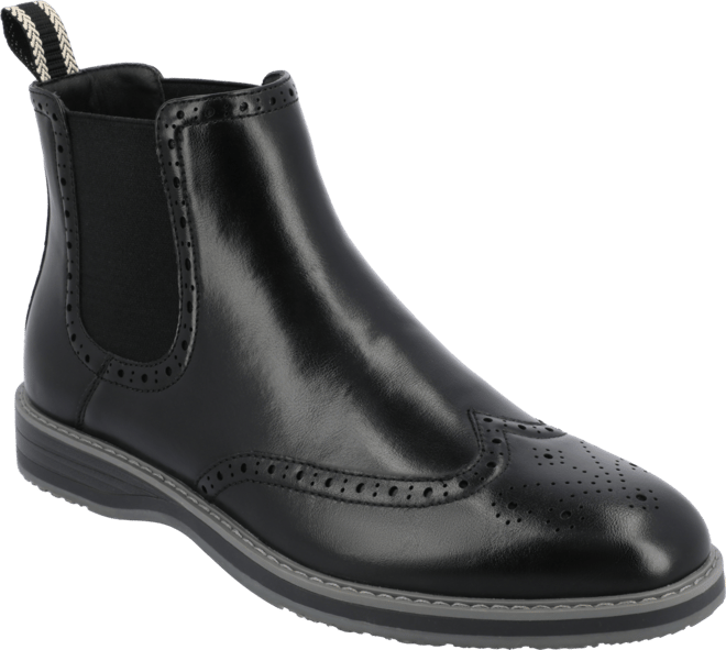 Clarks chelsea boots mens black clearance