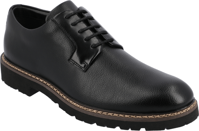 Men's Martin True Comfort Foam Plain Toe Lace-Up Derby Shoes
