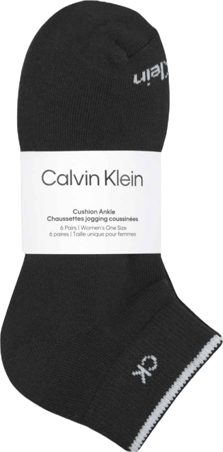 Women's 6-Pk. Solid Cushion Quarter Socks