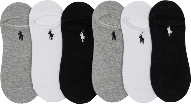 Women's 6-Pk. No-Show Liner Socks