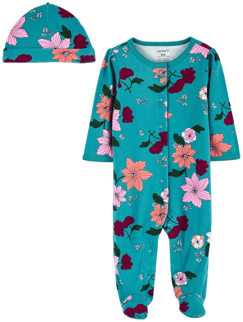 Baby girl 2 online piece pajamas