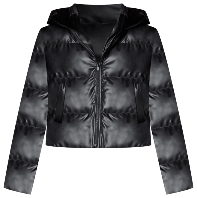 Vera wang puffer clearance coat