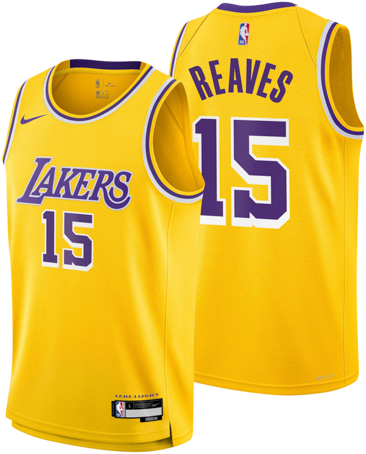 Nike Youth Los Angeles Lakers Austin Reaves #15 Swingman Icon