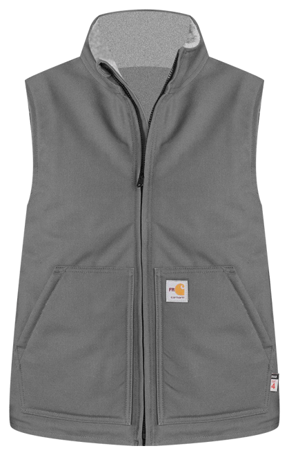 Carhartt Men's Flame Resistant Duck Sherpa Lined Vest | Academy