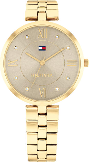 Women's Quartz Gold-Tone Stainless Steel Watch 34mm