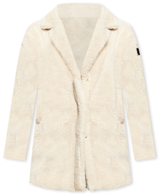 【SAM NEW YORK】☆お洒落☆SHERPA MID COAT SAM new york womens Sherpa mid coat in beige tan almond | SAM.