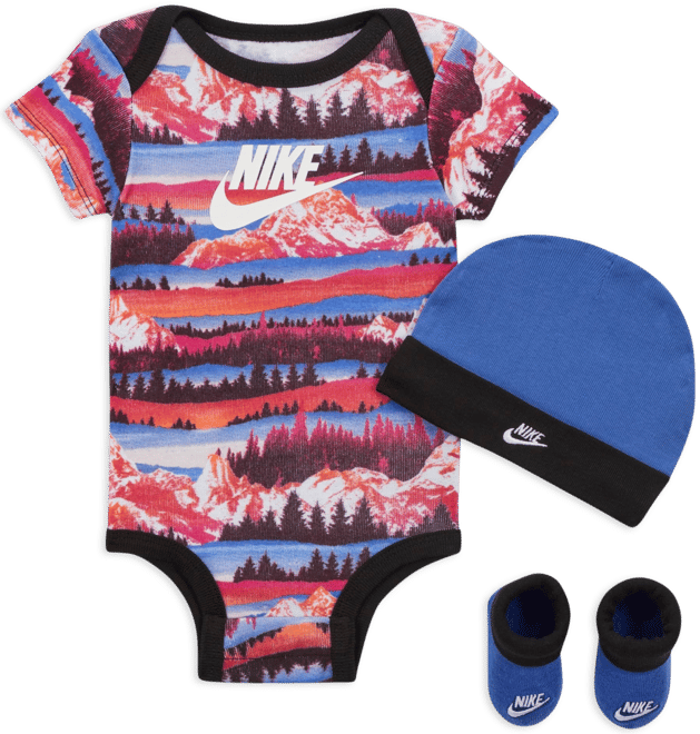Nike Snow Day 3-Piece Boxed Set Baby 3-Piece Bodysuit Set