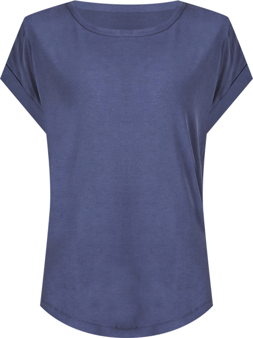 Women's Short Sleeve Sandwash Dolman Tee