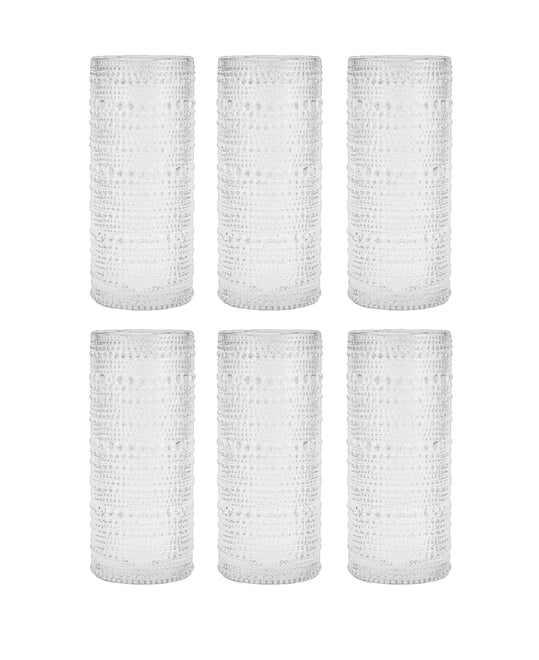 Jupiter Collins Highball Glasses, Set of 6