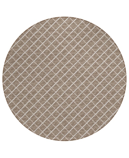 York Washable YO1 10' x 10' Round Area Rug