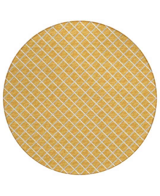 York Washable YO1 10' x 10' Round Area Rug
