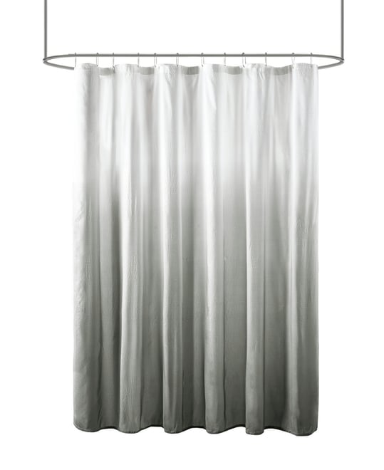 Ara Ombre Printed Seersucker Shower Curtain, 72" x 72"