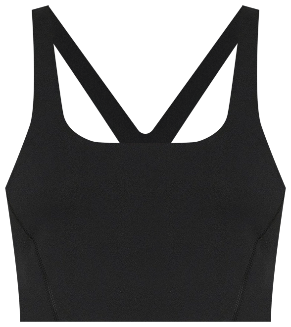 Free People 148256 Women's Law of Attraction Sports Bra Color Black Sz M/L