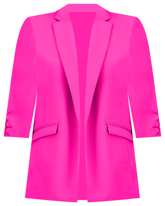 I.N.C. International Concepts Plus Size 3/4-Sleeve Blazer, Created for  Macy's - Macy's