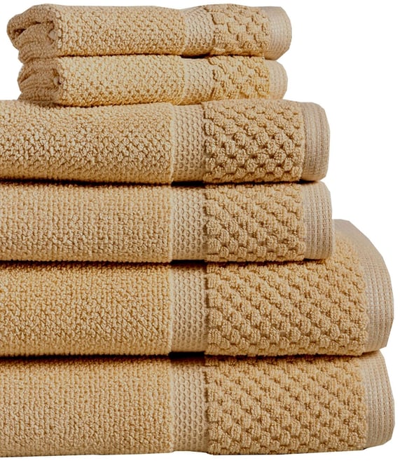 Diplomat 100% Cotton 6-Pc. Bath Towel Set