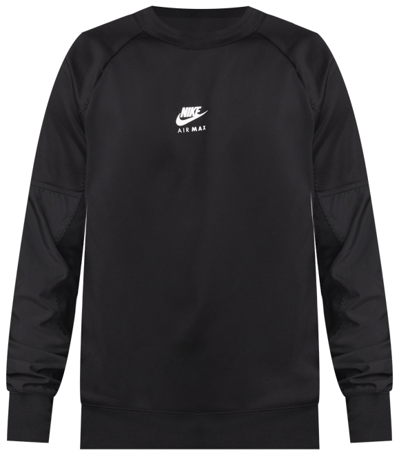 Nike air clearance max sweatshirt white